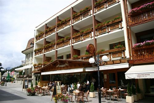 Hotel Olympic - Montana Center Crans-Montana Exterior foto